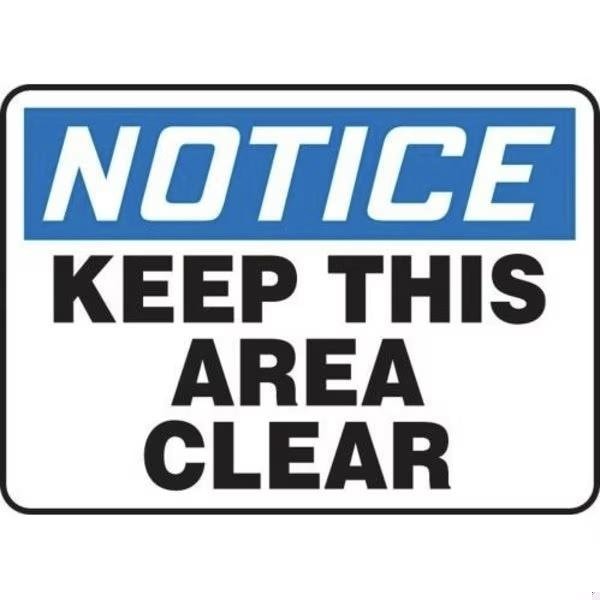 Accuform OSHA NOTICE SAFETY SIGN KEEP THIS FRMVHR846XP FRMVHR846XP - main